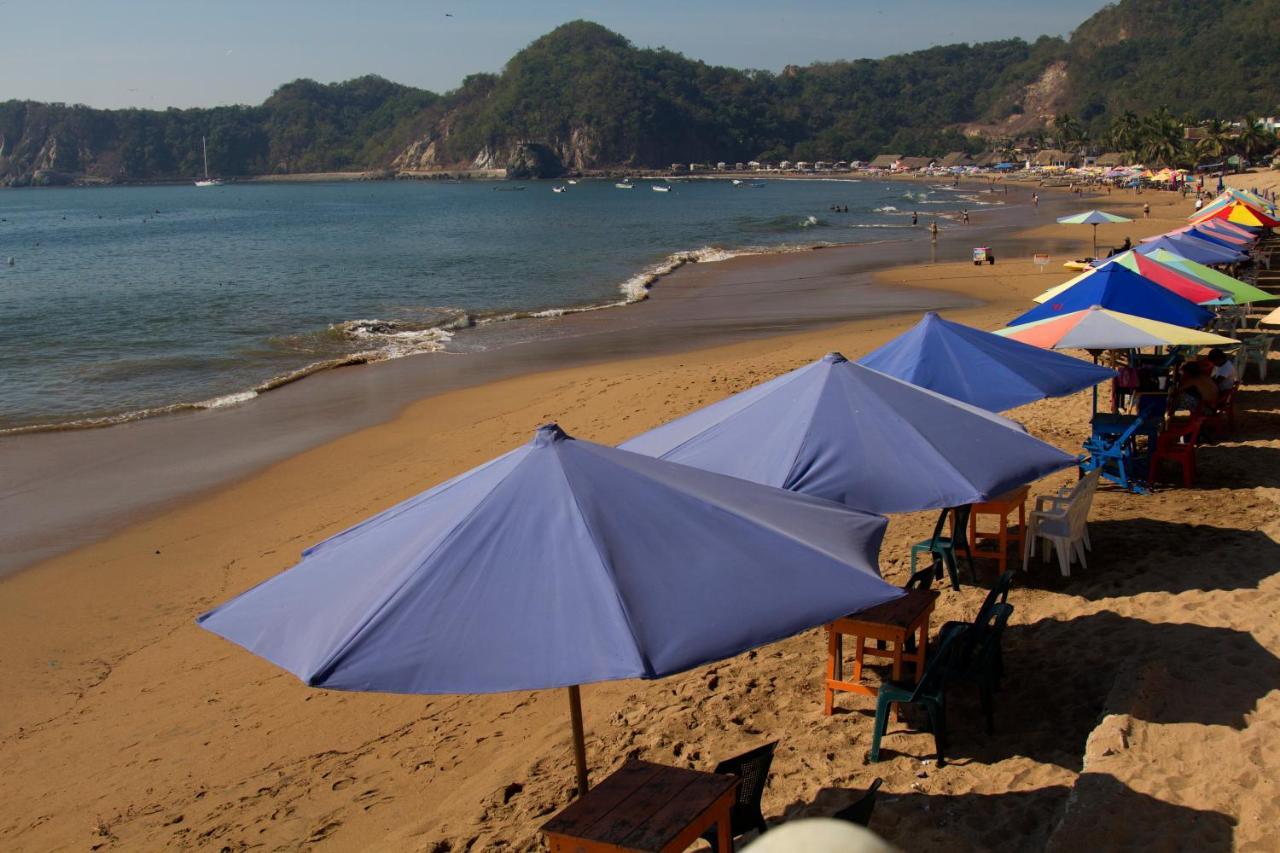Bungalows Las Arenas San Patricio Melaque Kültér fotó